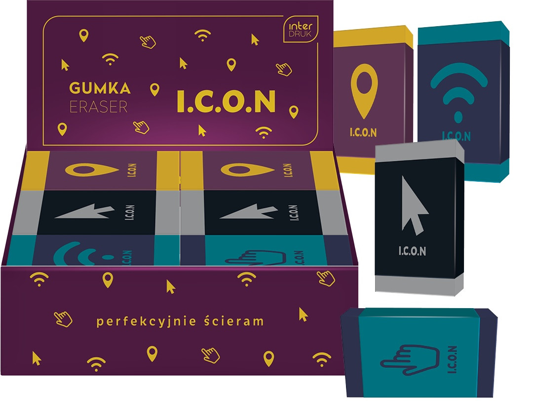 Gumka do ścierania Icon.INT Interdruk